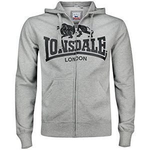 Lonsdale Heren Slim Fit Rits Krafty Sweatshirt