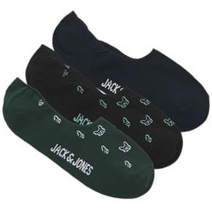 Jacdenim Dog Multi Short Sock 3 Pack, navy, One Size
