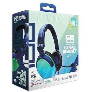 Stealth C6-100 STRIKE Gaming Headset - Groen/Blauw - Xbox PS4/PS5 Switch PC Mobile