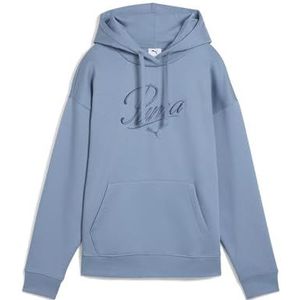 PUMA - Essentials Script Comfort - Hoodie - Blauw