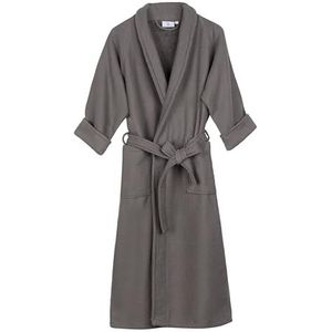 Superior Wafelgeweven katoenen uniseks badjas met riem, zachte en absorberende badjas voor mannen en vrouwen, badbenodigdheden, lang, pluche, pluizige badjassen voor douche, spa, resort, honingraat
