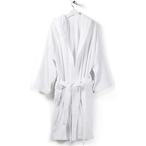 Caleffi Badjas van wit katoen - 1000486