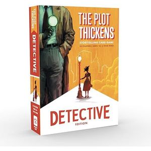 Bright Eye Games - The Plot Thickens Detective - Kaartspellen - Vanaf 14 jaar - 3-4 spelers - Engels