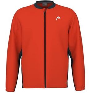 HEAD Breaker Jacket Men, Orange Alert/Navy