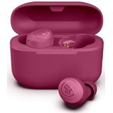 JLab Go Air Pop+ True Wireless Earphones, Bluetooth Earbuds, Oordopjes Draadloos with 35H+ Speeltijd, In Ear Headphones with Microfoon, Oplaaddoos, JLab App, Donkerroze