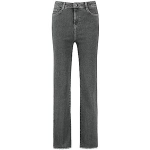 Taifun Casual broek voor dames, Donkergrijs denim, 44