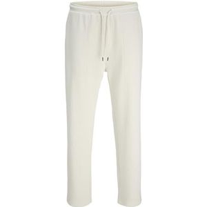 JACK & JONES Jpstkane Jjrick geplooide sportbroek joggingbroek, antiek wit, XS voor heren, Antieke wit., XS