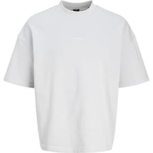 JACK & JONES Heren Jcoinfinity Print Back Sweat Ss Jnr, grijs (gray dawn), 128