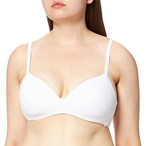 Skiny Dames multifunctionele draadloze padded beha Micro Essentials, wit, 85A
