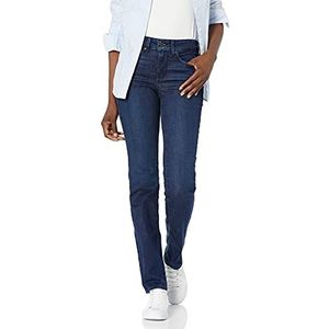 NYDJ Marilyn Straight Leg Denim Jeans voor dames, Denslowe, 10W x 32L