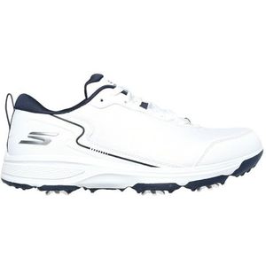 Skechers Heren Torque Sport Fairway Relaxed Fit Spiked Golfschoen Sneaker, Wit Navy, 43 EU