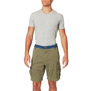 Desigual Heren Pant_teclo Shorts, groen, 38