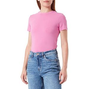 ONLY Dames Onlpure Life S/S Slim Top JRS T-shirt, super roze, L
