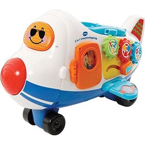 VTech Toet Toet Auto's 2 in 1 Vrachtvliegtuig - Educatief Baby Speelgoed - Speelgoed Auto - Cadeau - 1 tot 5 Jaar