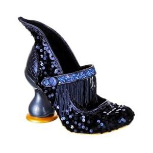 Irregular Choice Vrouwen Villain Era Oxford, koningsblauw, 42 EU