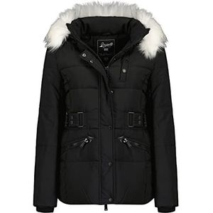 Geographical Norway Chester Lady Parka voor dames, Zwart, XL