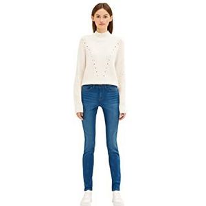 TOM TAILOR Denim Dames Nela Extra Skinny Jeans, 10119 - Used Mid Stone Blue Denim, 26W x 32L