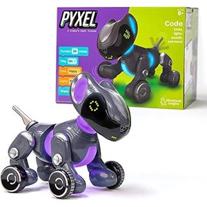Learning Resources PYXEL programmeerhond, programmeertalen Blockly en Python, coderen en robotica, STEM-codeerrobot voor kinderen in de leeftijd 8-12