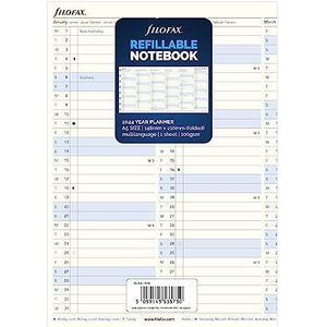 FILOFAX Agendavulling A5 notebook jaarplanner 2024