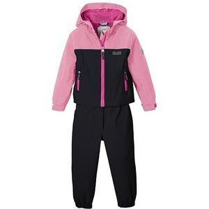 first instinct by killtec Kind Functionele overall met afritsbare capuchon/modderpak 42904-000 FIOS 20 MNS JCKT AND PNTS, dunkelnavy, 86/92, 42904-000