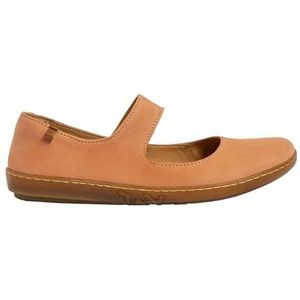 El Naturalista N5301 lage schoenen voor dames, plat, koraal, zalmkleurig, maat 36, Zalm, 36 EU breed