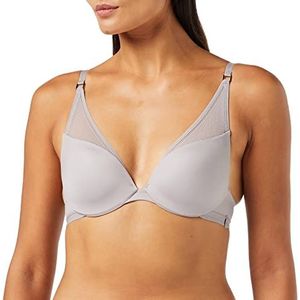 S by sloggi Symmetry WHU Push-Up BH, Decadent Chocolate, 75B, grijs (Dust 3334), 70B