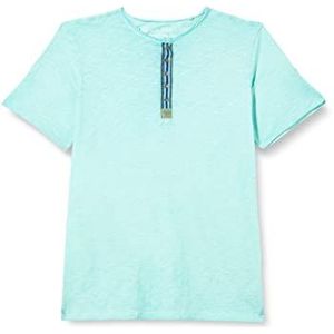 KEYLARGO Arena Button T-shirt voor heren, turquoise (1213), XL