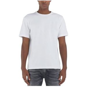 Replay T-shirt voor heren, 001, wit, S