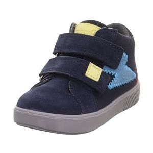 Superfit Supies Baby 8030 Sneakers voor jongens, blauw/lichtblauw, Blauw lichtblauw 8030, 21 EU