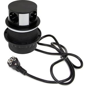 Vertikal Push 100 - Multi-Connector - Wit - Plastic en Aluminium