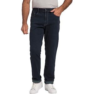 JP 1880, Heren, grote maten, traveller-jeans, regular fit, elastische tailleband aan de zijkant, tot maat 36/72, Denim Blauw, 52