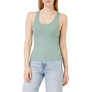 Dr. Denim Dames Demi Top Singlet, Pale Shore, XS, Bleke Shore, XS