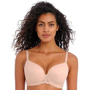 Freya Women's Offbeat Underwire Demi Molded Plunge T-Shirt Bra Natural Beige
