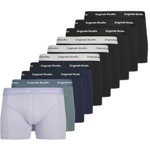 JACK & JONES Boxershorts 'JACVESTERBRO'  navy / petrol / sering / zwart