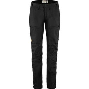 FJALLRAVEN 89583-550 Abisko Lite Trekking TRS W Reg sportbroek dames zwart maat 44 (Italië)