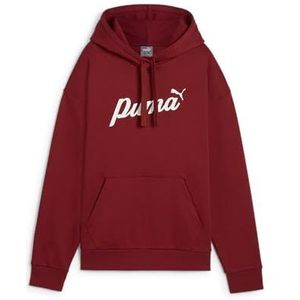 PUMA Dames Ess+ Script Hoodie Fl Sweat, XS