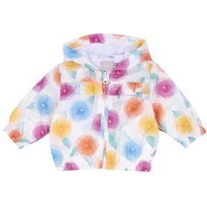 Chicco - Giubbino Con Zip E Cappuccio - Jas - Natuurlijke print - Voor Babymeisjes