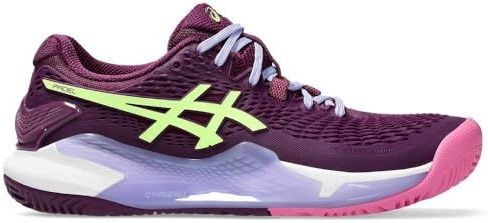 Asics - Gel-Resolution 9 - Padelschoenen - Zwart - Synthetisch