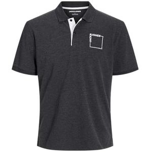 Jack & Jones - Jjverner - Poloshirt - Zwart - Korte Mouwen - Normale Pasvorm