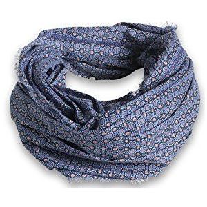 ESPRIT Dames omslagdoek ronde sjaal, Mehrfarbig (Clear Lake Blue 582), One Size (Fabrikant maat:ONESIZE)