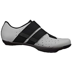 Fizik X4 Terra Powerstrap, uniseks, volwassenen, grijs en zwart, 45,5 EU, Grijs en zwart.