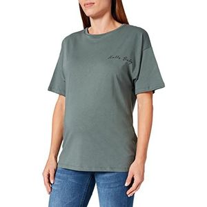 bestseller a/s T-shirt voor dames, Balsem Green/Print: artwork, M