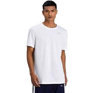 PUMA PERFORMANCE SS TEE M T-shirt voor heren, wit, XL