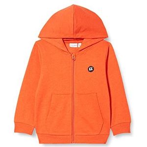 Bestseller A/S sweatshirt-jack voor jongens, spicy orange, 92 cm