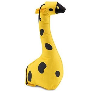Beco Pets Soft Toy - George the Giraffe gemaakt van gerecyclede plastic flessen - Speelgoed voor honden met Squeeker - M