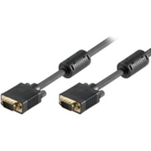 Microconnect MONGG15FB VGA kabel Zwart