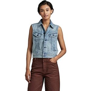 Bodywarmer - Effen - Katoen - Normale Pasvorm - Normale Lengte