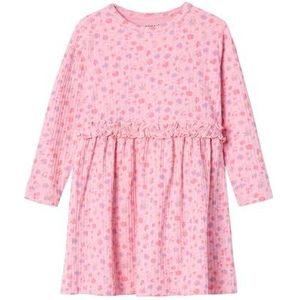 NAME IT Nmfolea Ls Dress, roze (candy pink), 92 cm