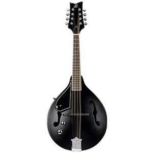 ORTEGA A-Style Series Mandoline 8 String Lefty - zwart inclusief tas en riem (RMAE40SBK-L)