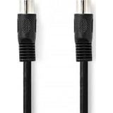 NEDIS DIN-audiokabel | DIN 5-pins stekker | DIN 5-pins stekker | vernikkeld | 1.00 m | rond | PVC | Zwart | Label